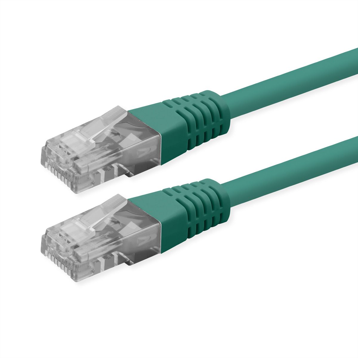 ROLINE Cordon Cat.6 (Classe E), UTP, PoE, vert, 3 m