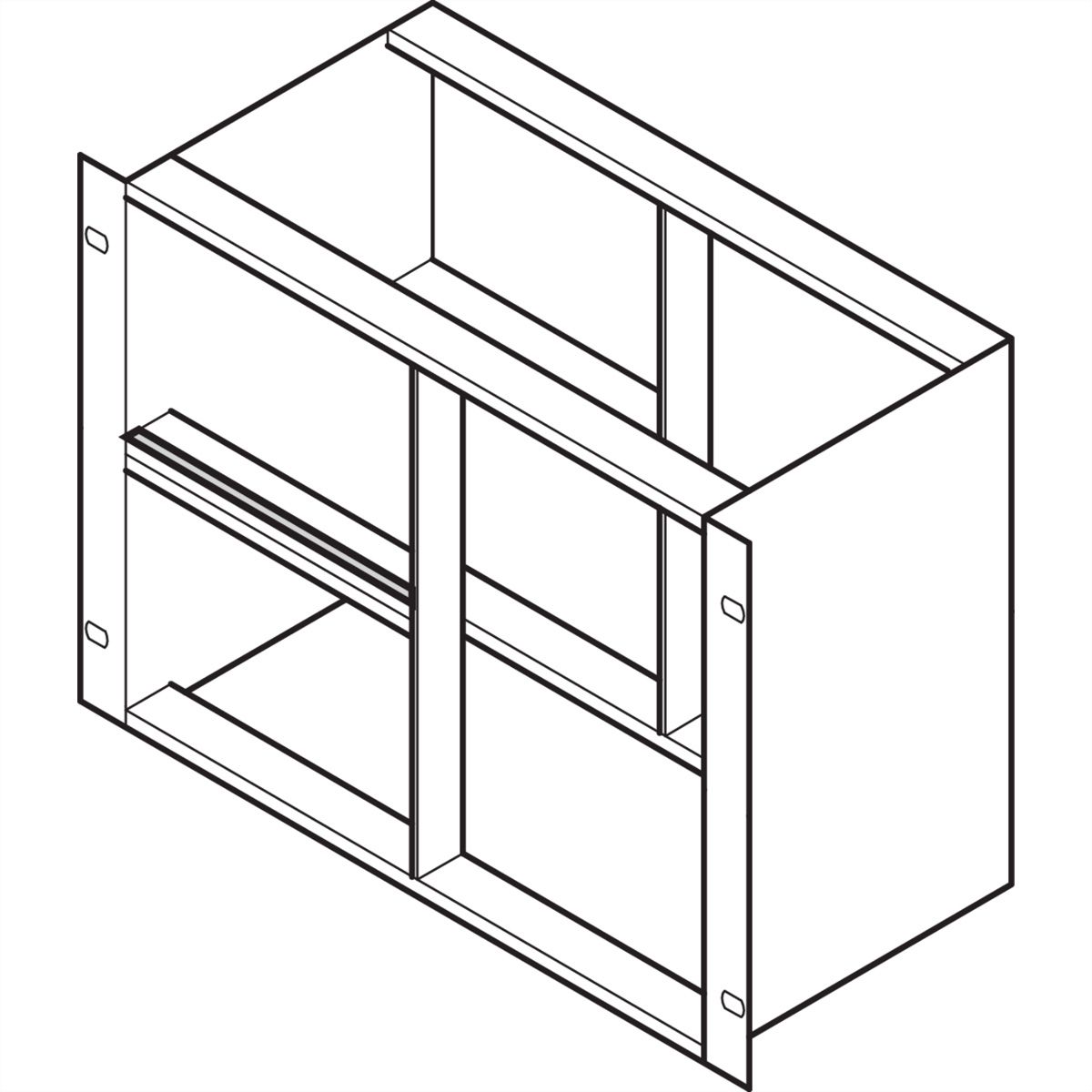 SCHROFF EMV-Dichtsatz zwischen Modulschiene und Modulschiene - HF-DICHTSATZ 28TE MODSCH.