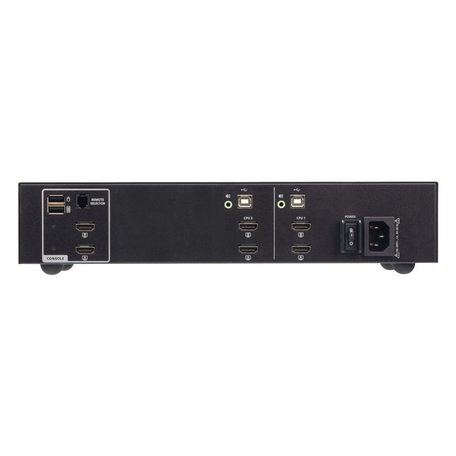 ATEN CS1142H4 Commutateur KVM sécurisé à double écran HDMI 2 ports USB