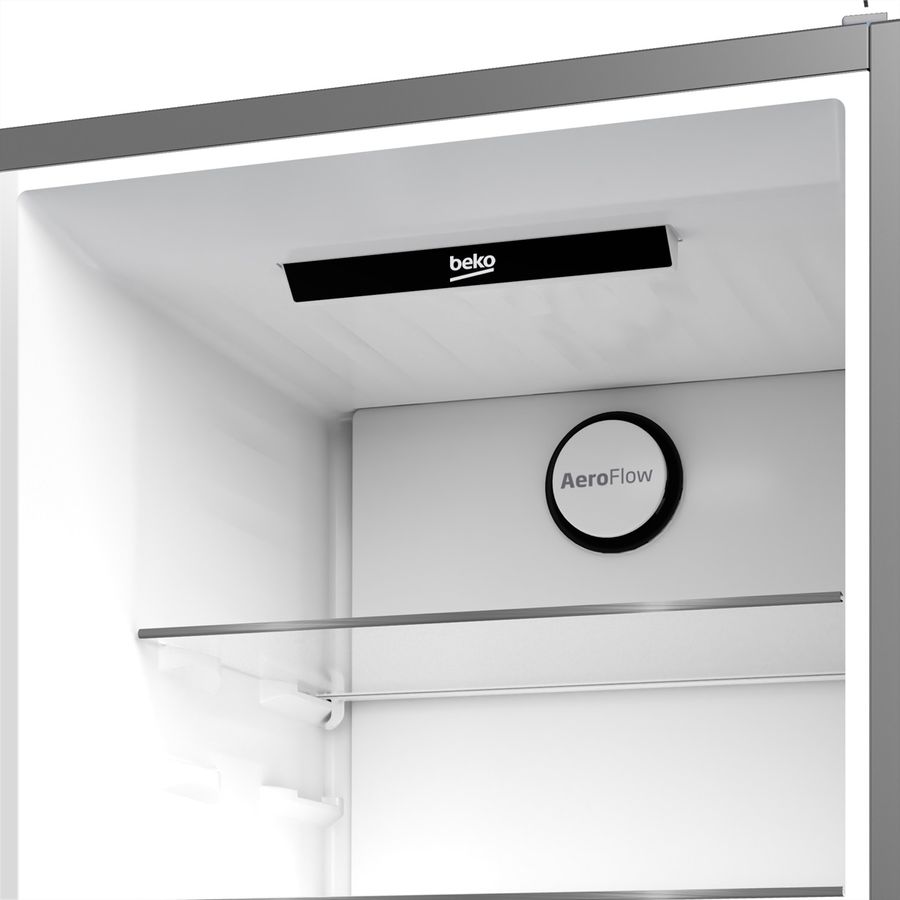 Beko Kühl-Gefrierkombination KG530, 316l, C, Dark Inox