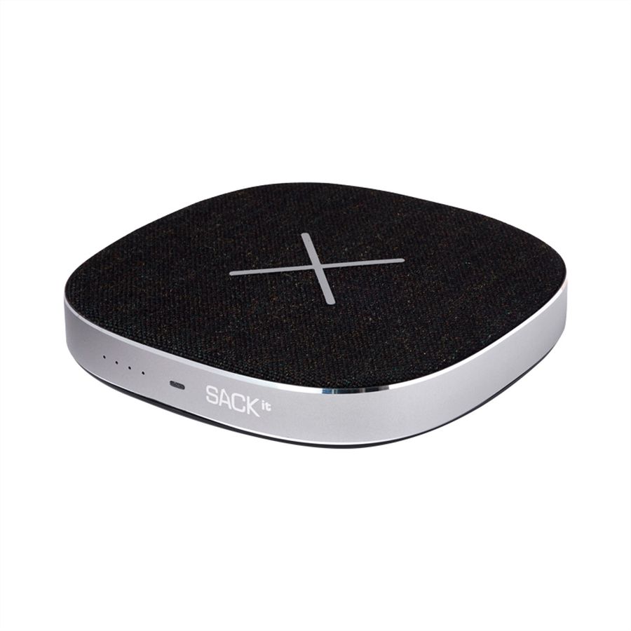 SACKit CHARGEit Qi Chargeur et banc d'alimentation, noir, 60400