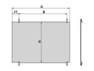 SCHROFF Zwischenwand - ZWISCHENWAND 6HE 160T