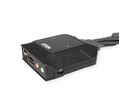 ATEN CS52DP 2-Port USB-C DP Hybrid Kabel KVM Switch