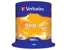 Verbatim DVD-R Spindle 4.7GB 16x 100 Pk