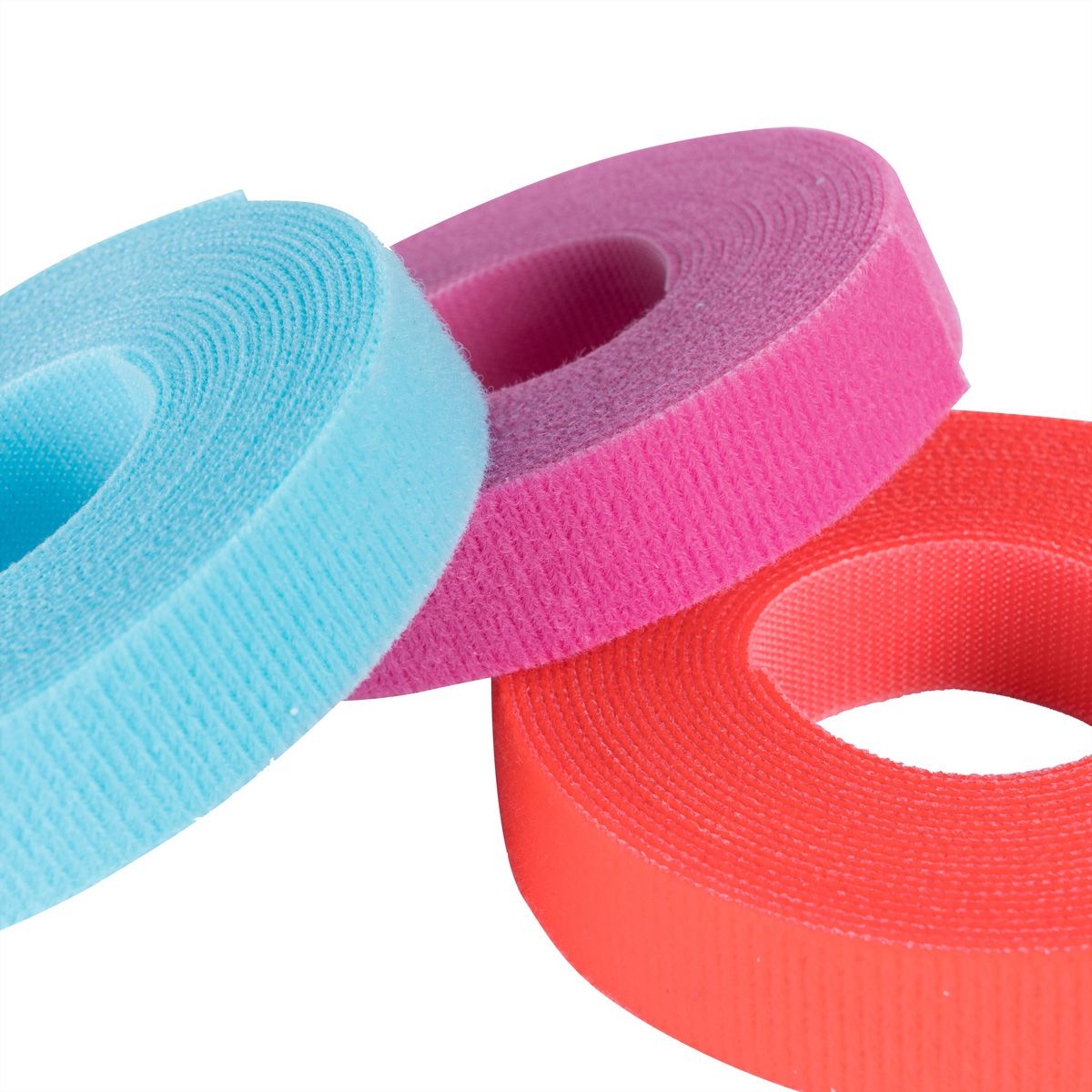 VELCRO® One Wrap® Bande 20 mm, rouge, 25 m