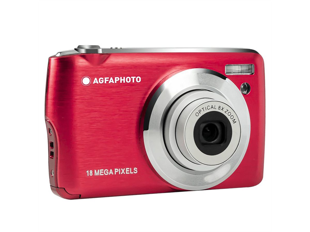 Agfa Digitalkamera, Realishot DC8200, rot, 8x opt. Zoom, 18MP