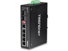 TRENDnet TI-G62 6-Port Gehärteter Industrieller Gigabit DIN-Rail Switch