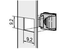 SCHROFF Käfigmutter M4 - NTS KAEFIGMUTTERN M4 100STK