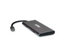 ROLINE USB Typ C Dockingstation, 4K HDMI, 3x USB, SD/MicroSD Kartenleser, PD