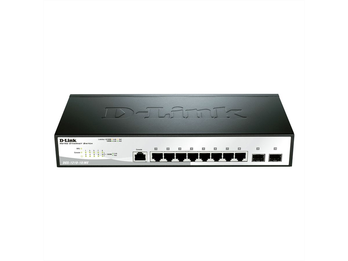 D-Link DGS-1210-10 Switch Layer2 10 ports