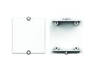 BACHMANN Rahmen Blind mit Anschraubdome weiss