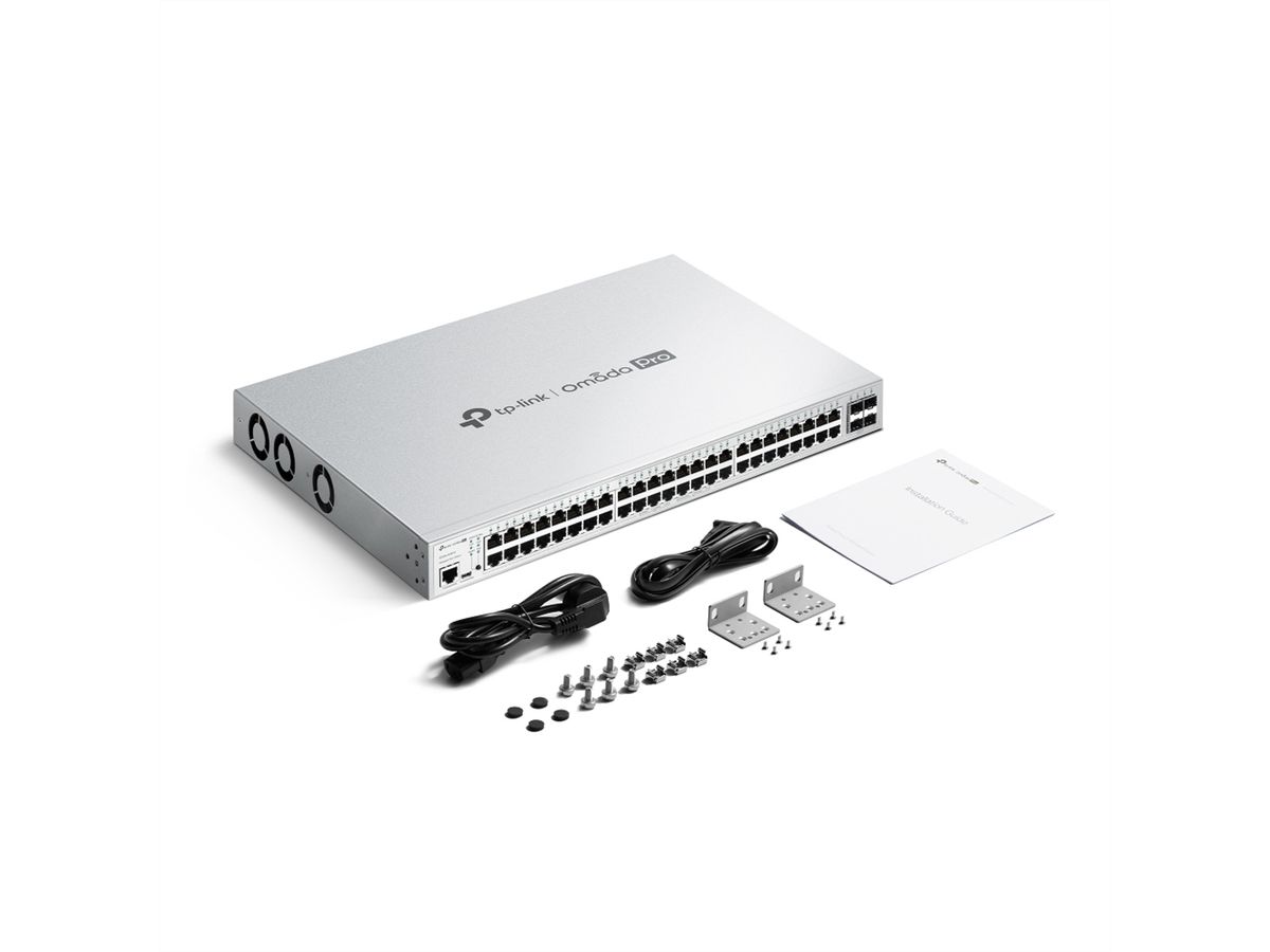 TP-Link Campus Switch S5500-48GP4F , 48x1G PoE L2+ Managed Switch