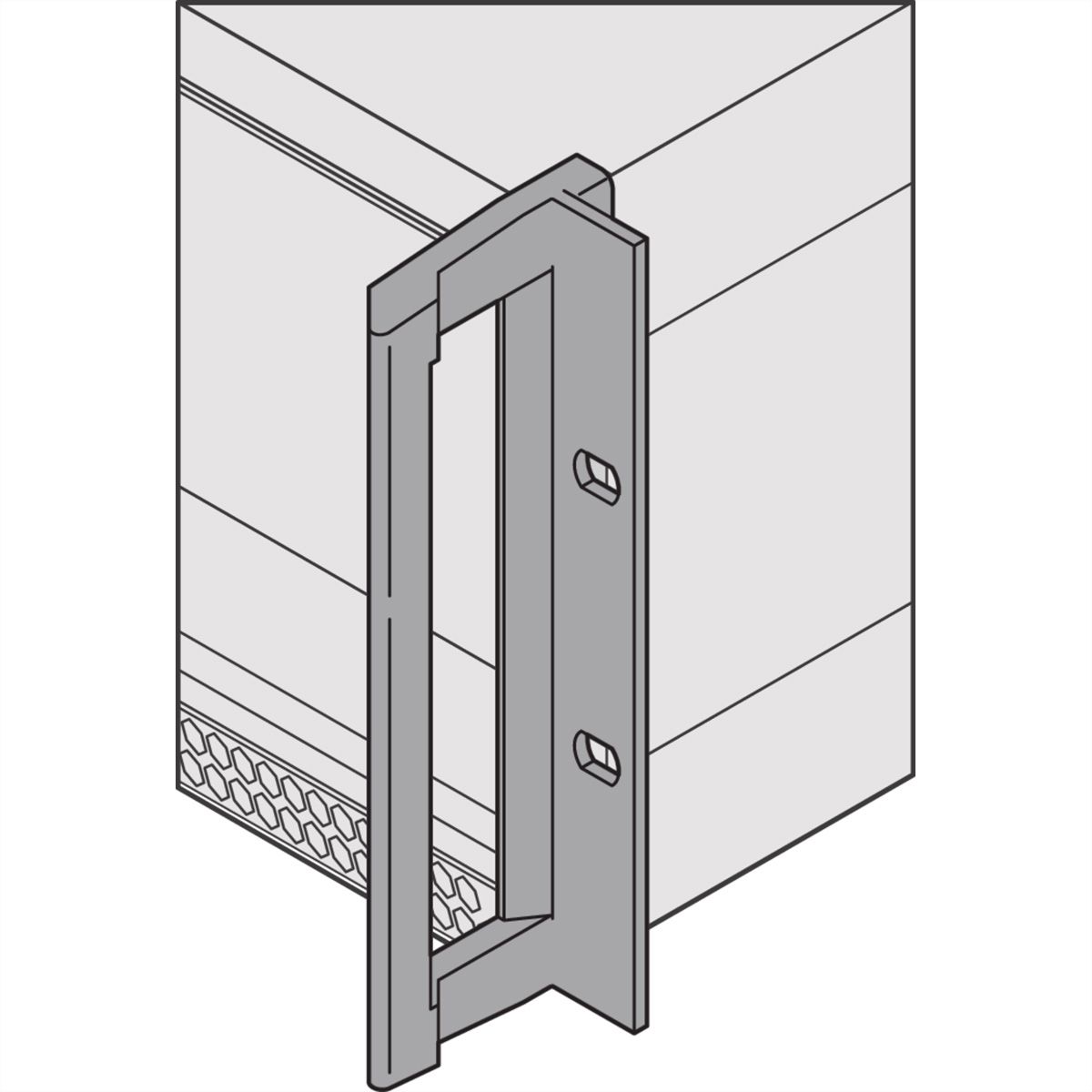 SCHROFF RAT.AIR WI GR 3/4HE 84TE 255T