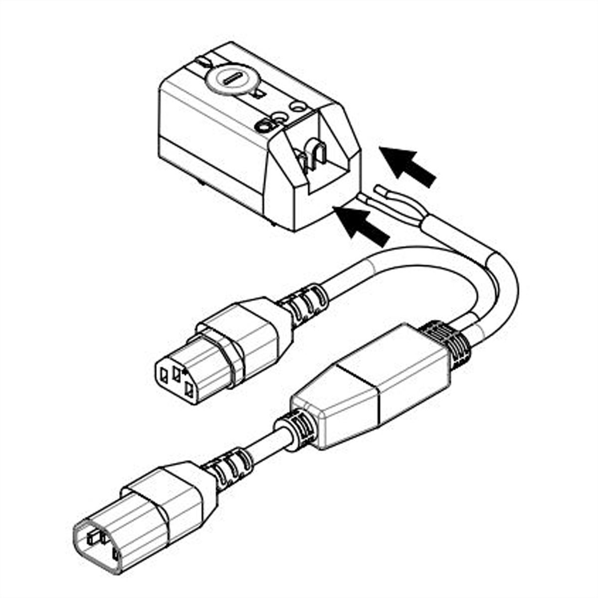 SCHROFF THERMOSTAT KIT NO FUER LUEFTER C14-C13