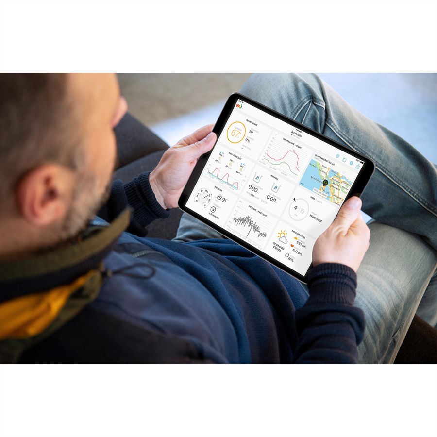 Alecto Wetterstation WS5200 6 in 1 WIFI mit App