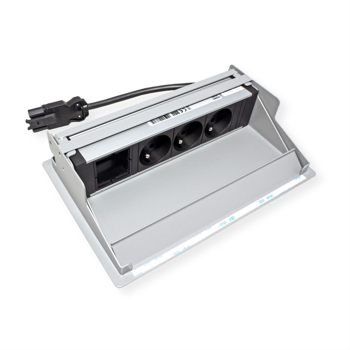 BACHMANN CONEO Set 3xUTE 1xCM 0,2m GST18 aluminium blanc