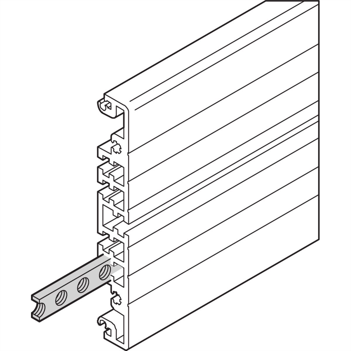 SCHROFF Gewindestreifen M3 - GEWINDESTREIFEN M3 84TE