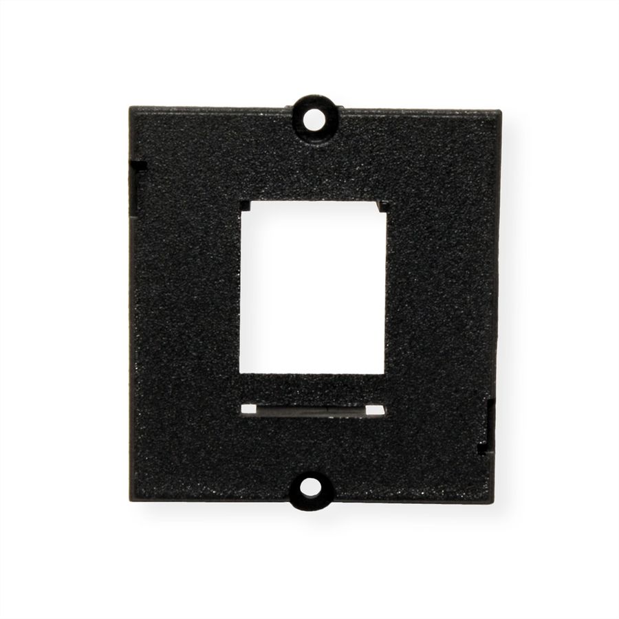 BACHMANN Module Cadre 1x Keystone, noir