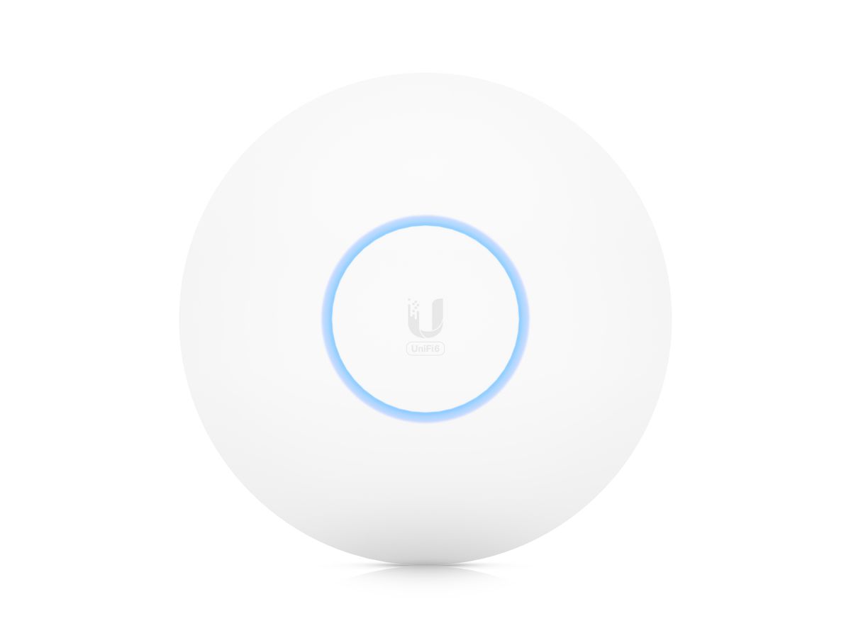 Ubiquiti U6-PRO point d'accès réseaux locaux sans fil 4800 Mbit/s Blanc Connexion Ethernet, supportant l'alimentation via ce port (PoE)