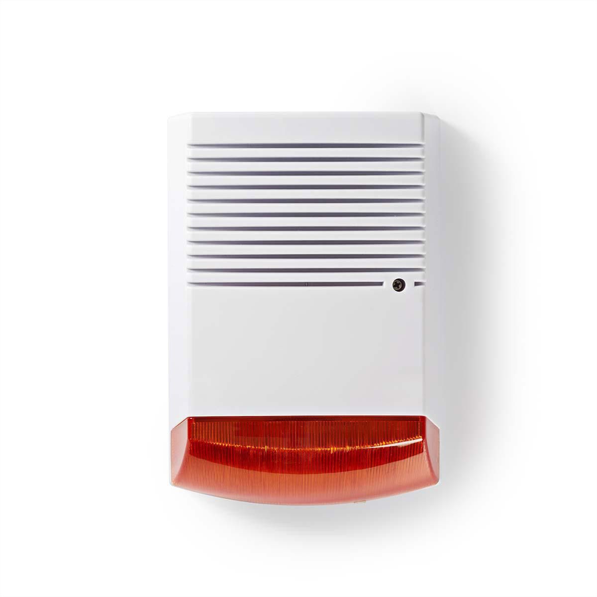 Nedis Dummy Sicherheits Sirene, IP44, Weiss