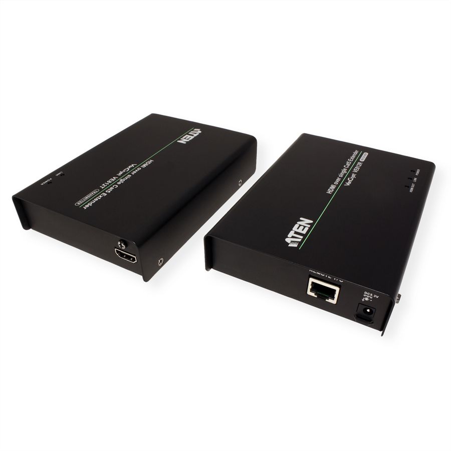 ATEN VE812 HDMI Extender, Receiver und Transmitter, HighQuality, Kat 5e, 100m