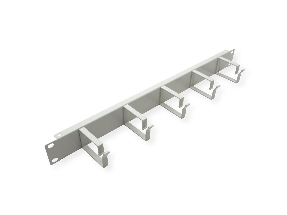 ROLINE 19-Zoll Rangierpanel 1 HE, 40x60mm grau