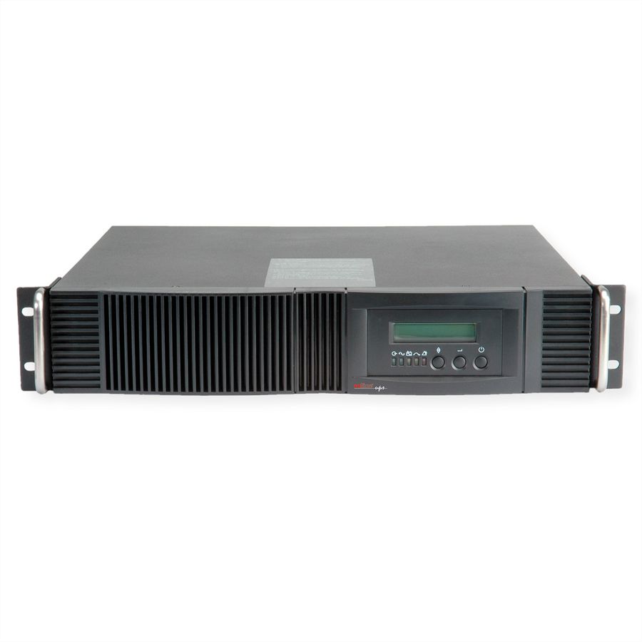 ROLINE ProSecure III 1000 RM2HE - Online USV, 19-Zoll Rackversion, schwarz