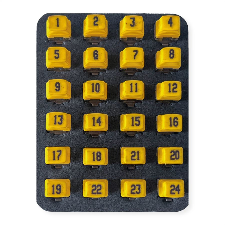 SOFTING Port Identifier Set (#1 - #24), 24x RJ45