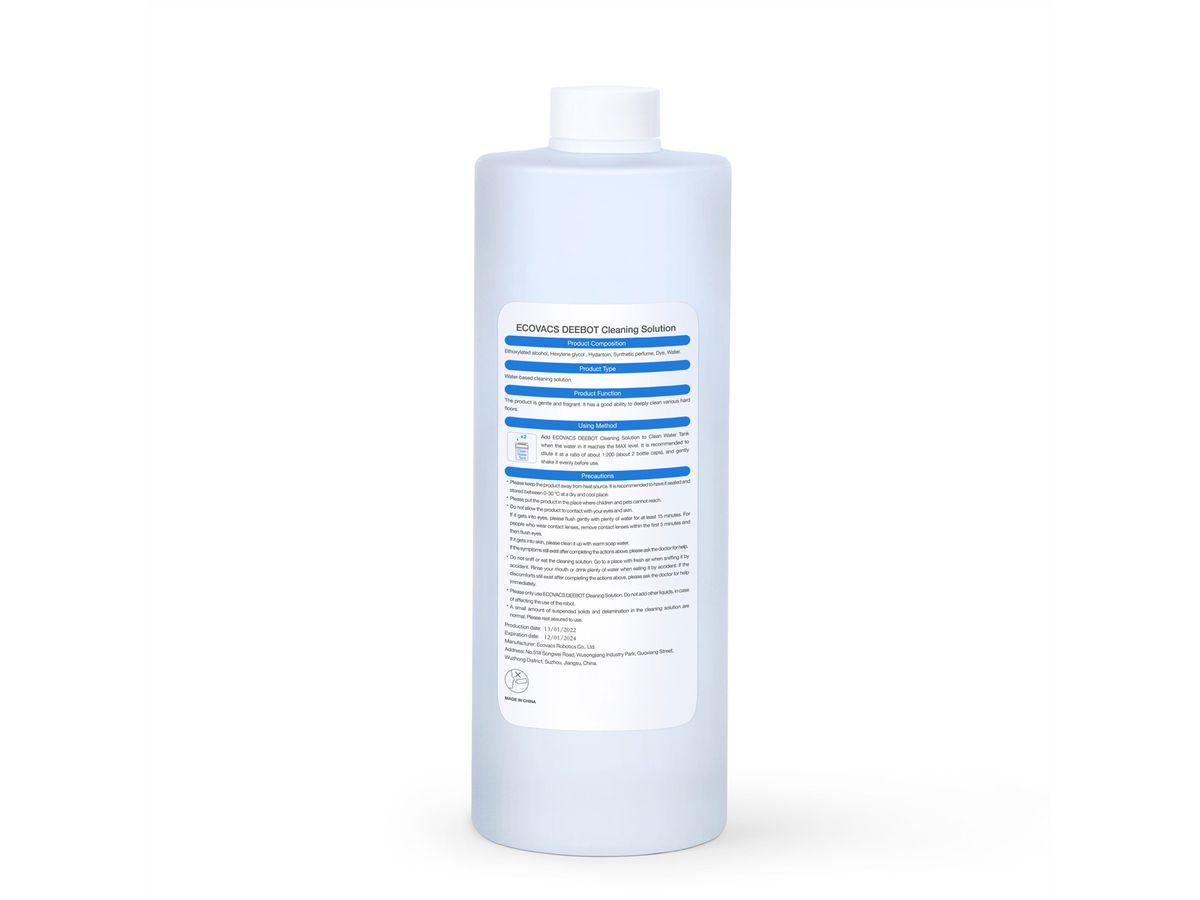 Ecovacs Reinigungslösung 1L, zu X1/T10, Deebot