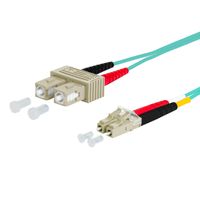 METZ CONNECT OpDAT Patchkabel, SC-D/LC-D OM3, 1 m