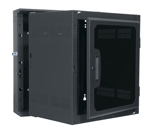 Middle Atlantic Products DWR-12-26PD Rack 12U Wandmontiertes Regal Schwarz
