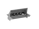 BACHMANN CONEO SET 3x contact de protection 1x ABD, argent