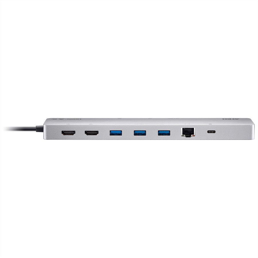 ATEN UH3240 USB-C Dock 4K Dual Display mit Power Passthrough