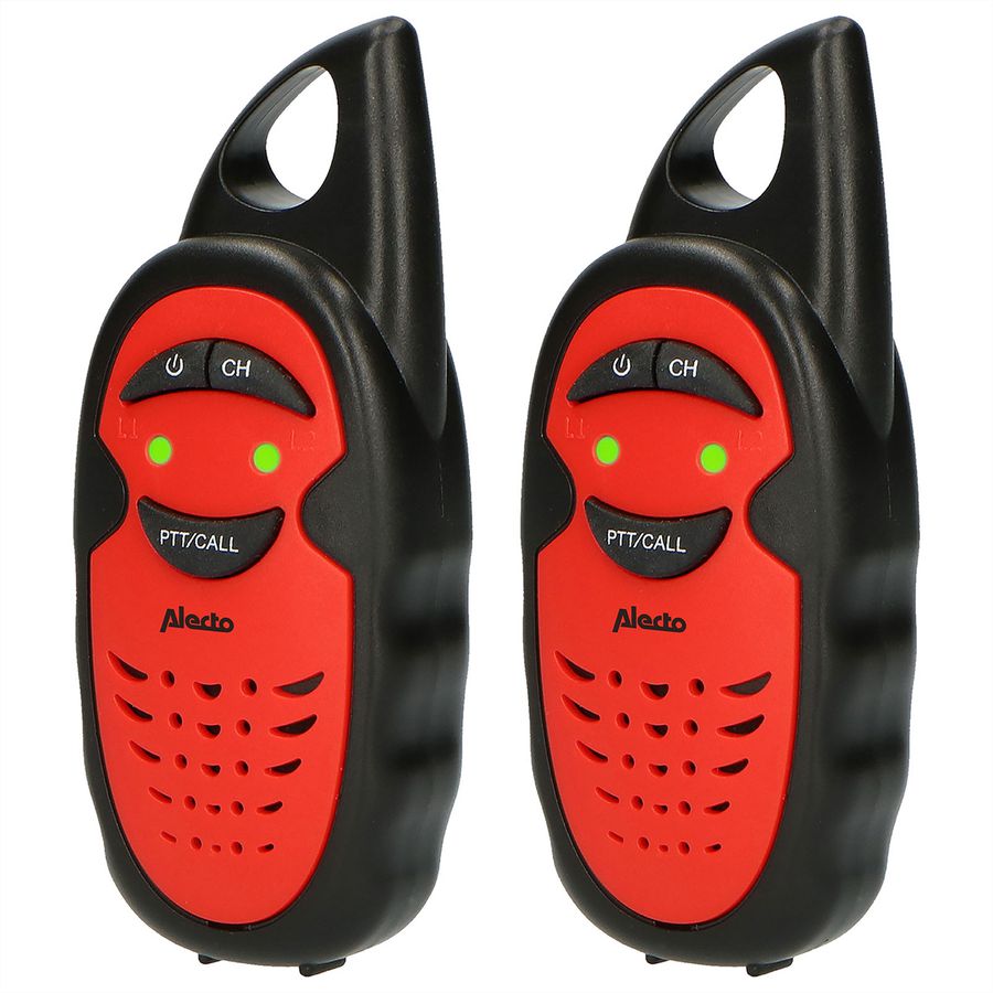 Talkie-walkie Alecto FR-05RD, Rouge/Noir