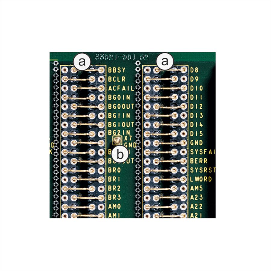 SCHROFF TESTADAPT.6HE 220T VME J1/J2