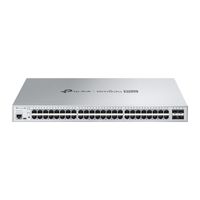 TP-Link Campus Switch S5500-48GP4XF , 48x1G PoE L2+ 4xSFP+ Switch