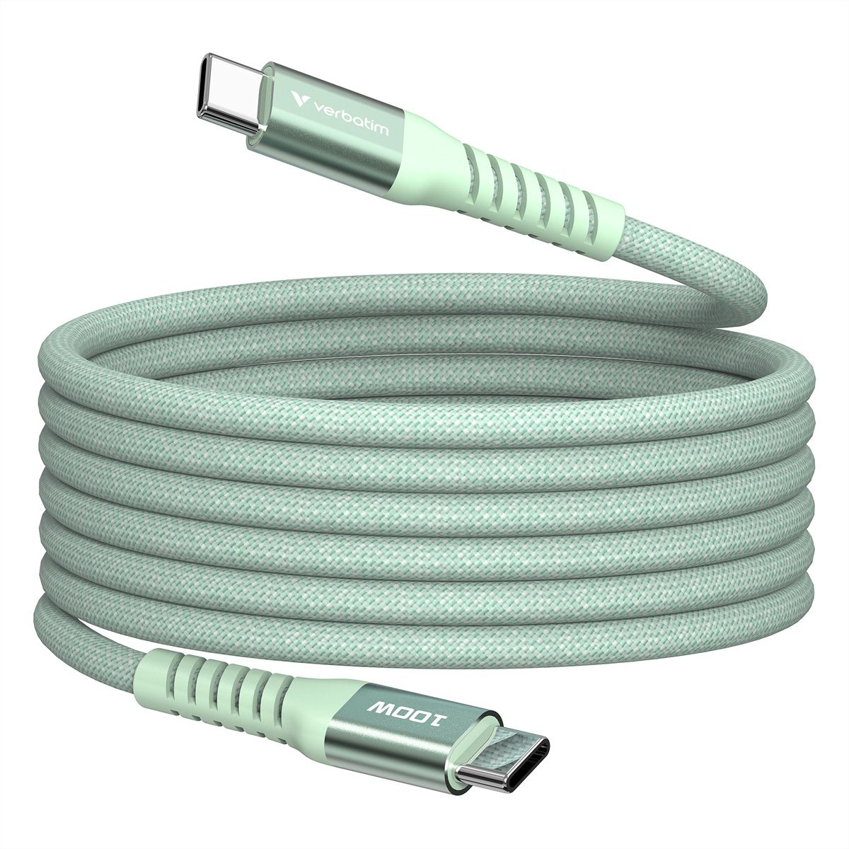 Verbatim Magnetic Cable USB-C 100W Green