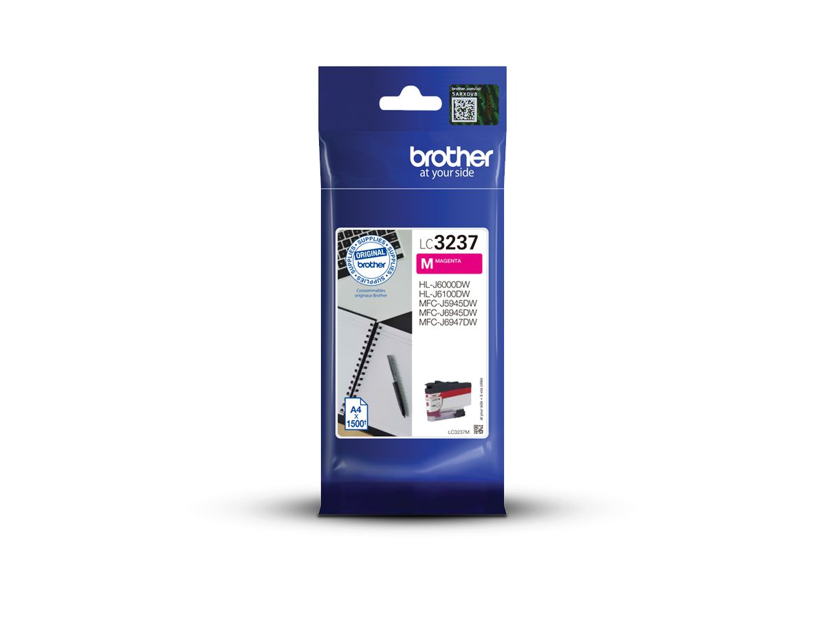 Brother LC3237M Druckerpatrone 1 Stück(e) Original Magenta