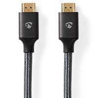 Nedis 8K HDMI Ultra HD Kabel, ST/ST, grau, 2m