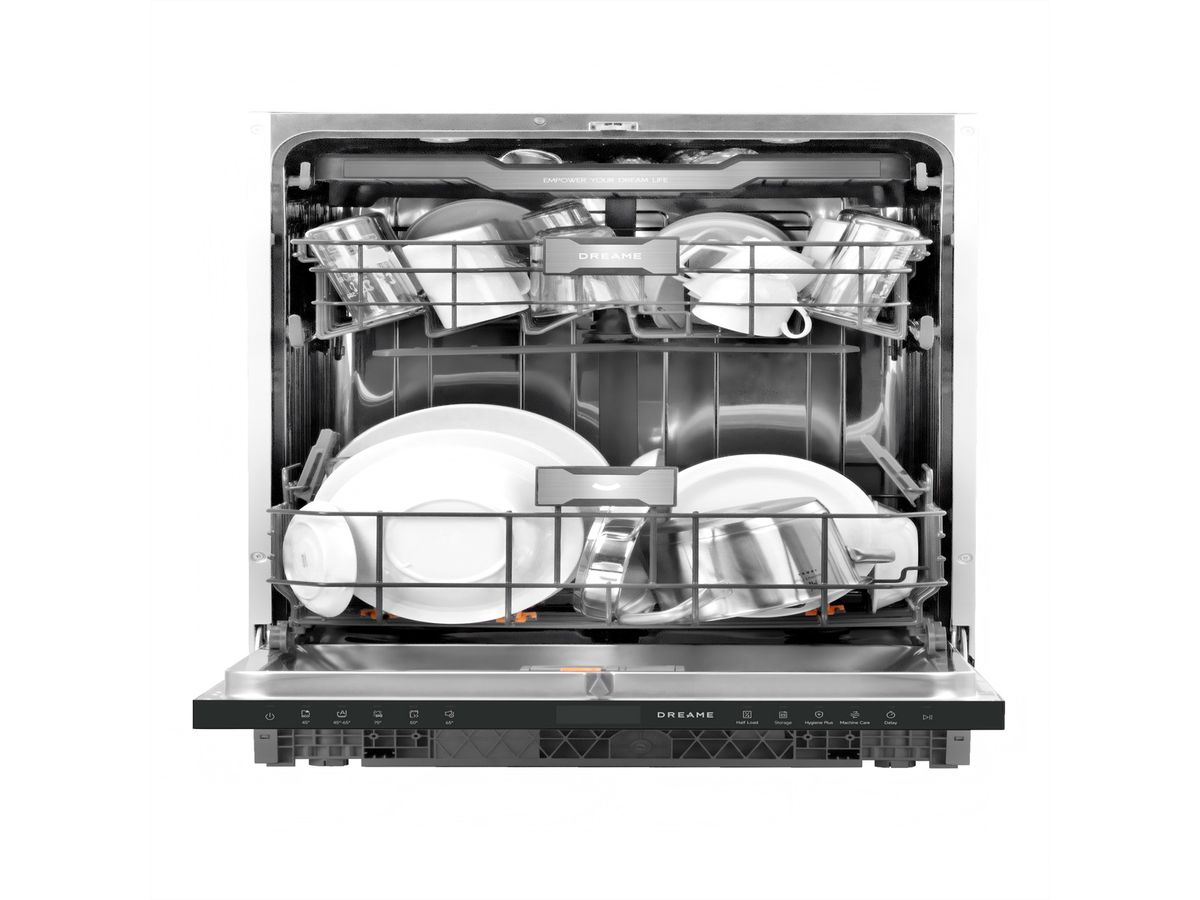 Dreame Geschirrspüler DZ60PRO , DN15DQ86Z6P01EUA, A, Aurora Steel