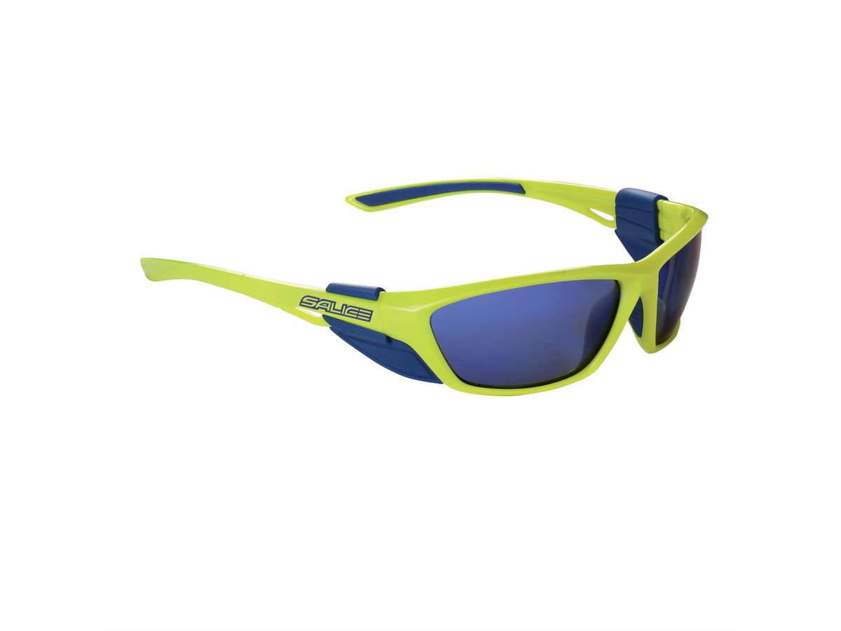Salice Occhiali Sportbrille 010RW, Yellow / RW Blue