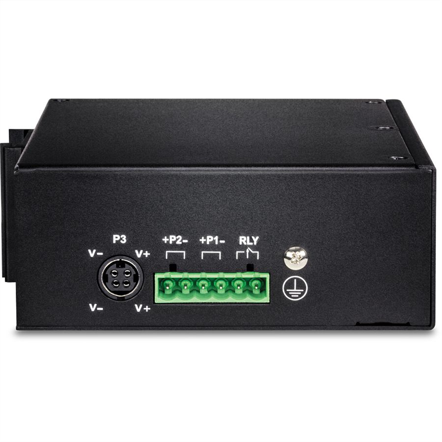TRENDnet TI-PG160 Switch Rail DIN PoE+ Gigabit industriel à 16 ports