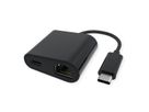 VALUE Convertisseur USB-C - Gigabit Ethernet, PD Port, 100W