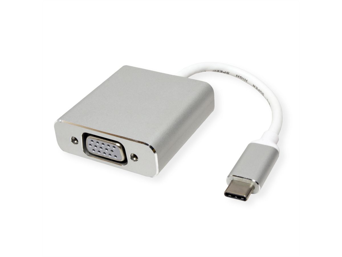 ROLINE Display Adapter USB Typ C - VGA