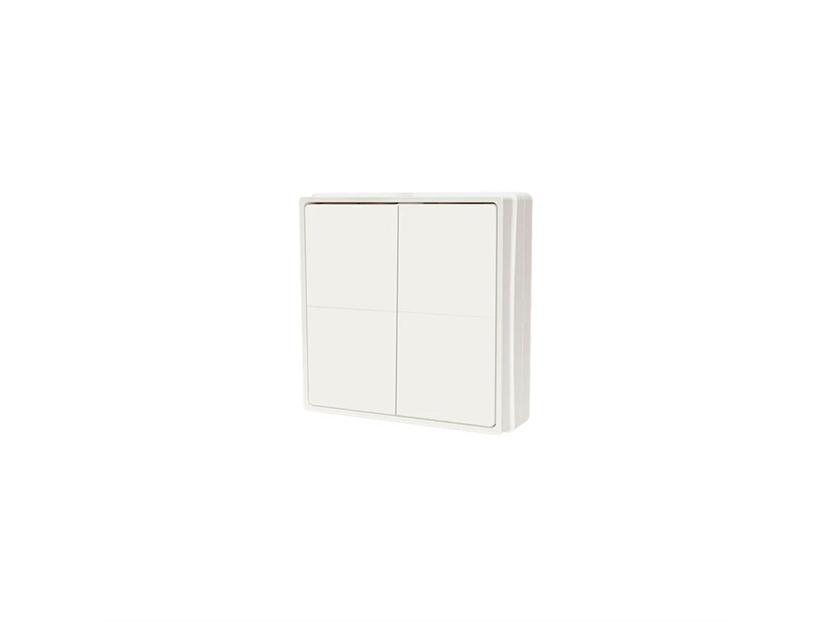 Shelly Schalter Blu Wall Switch 4, Zigbee, Stand Alone