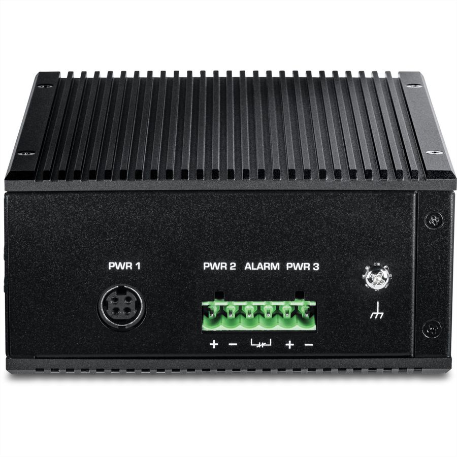 TRENDnet TI-BG5091B DIN-Rail Switch 2,5G 9-Port Industrial PoE++ mit 10G Ports