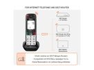 Gigaset Festnetztelefon Easy 500HX HSB