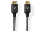 Nedis Câble HDMI 8K avec, M/M, gris, 2m