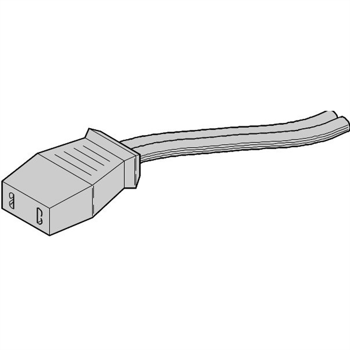 SCHROFF Anschlusskabel mit -stecker - ANSCHLUSSKABEL VENTILATOR