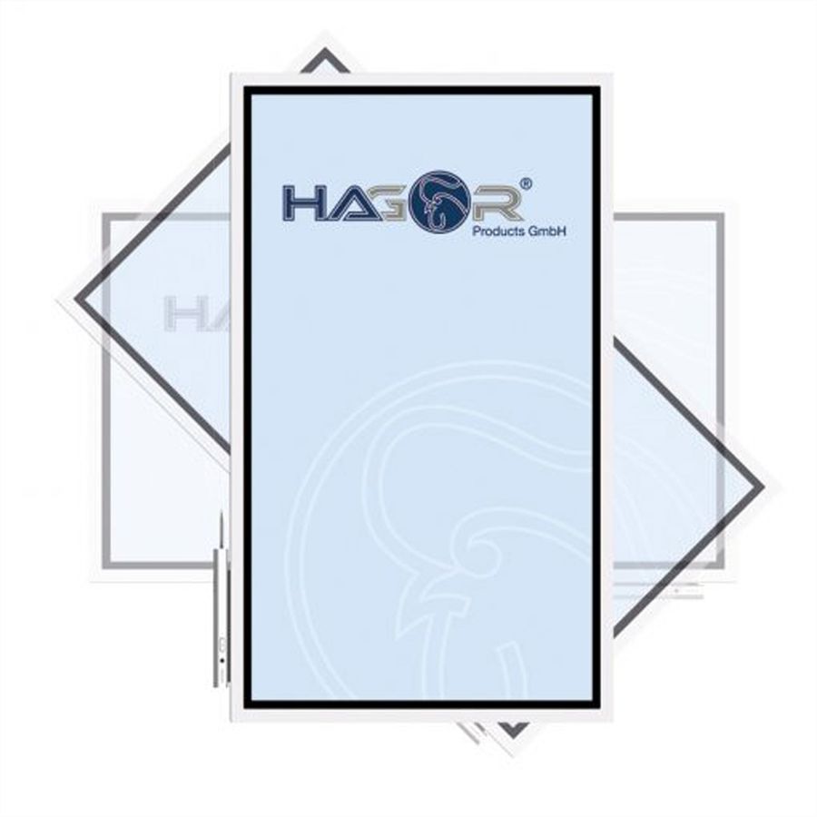 Hagor support mural universel pivotant WH Turn M, noir